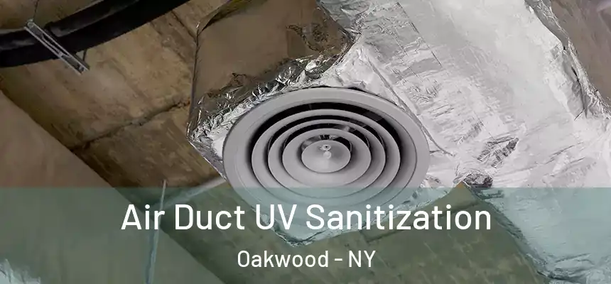 Air Duct UV Sanitization Oakwood - NY