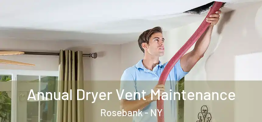  Annual Dryer Vent Maintenance Rosebank - NY