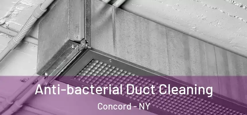 Anti-bacterial Duct Cleaning Concord - NY