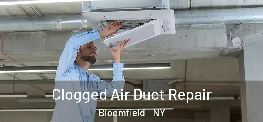  Clogged Air Duct Repair Bloomfield - NY