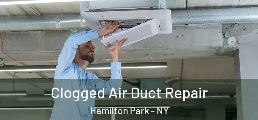  Clogged Air Duct Repair Hamilton Park - NY