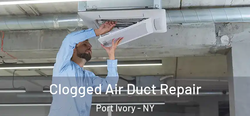  Clogged Air Duct Repair Port Ivory - NY