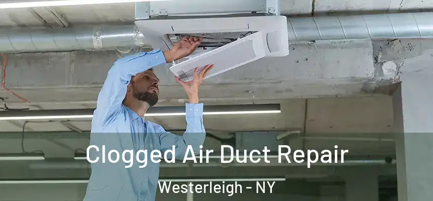 Clogged Air Duct Repair Westerleigh - NY
