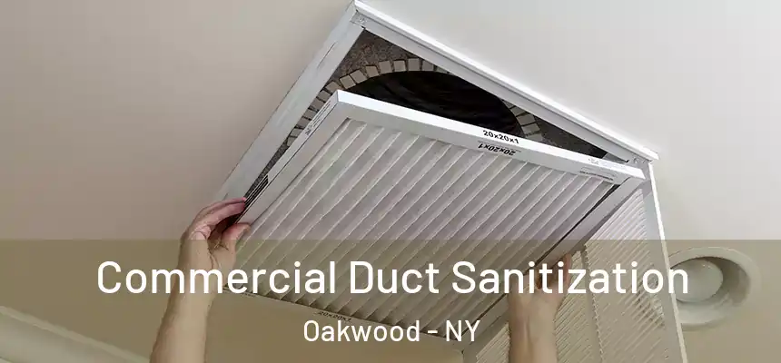  Commercial Duct Sanitization Oakwood - NY