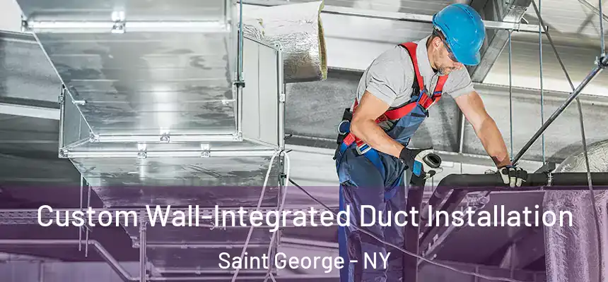 Custom Wall-Integrated Duct Installation Saint George - NY