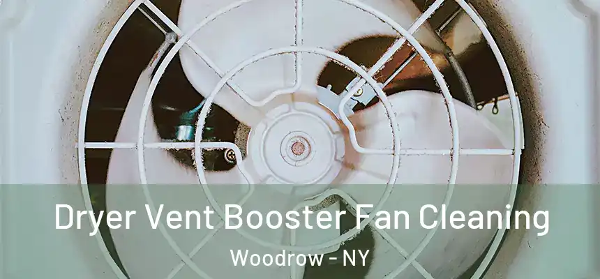 Dryer Vent Booster Fan Cleaning Woodrow - NY