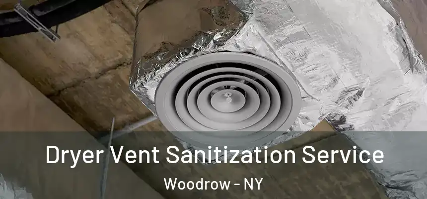 Dryer Vent Sanitization Service Woodrow - NY