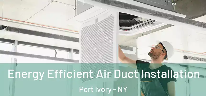  Energy Efficient Air Duct Installation Port Ivory - NY