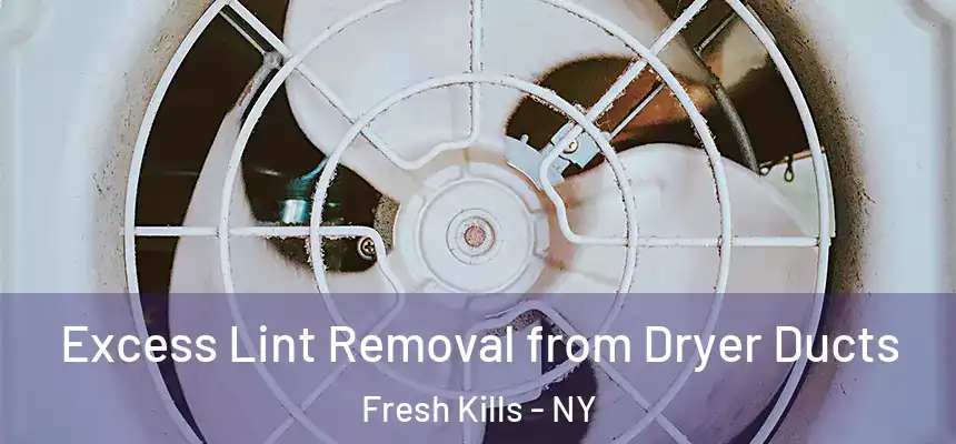 Excess Lint Removal from Dryer Ducts Fresh Kills - NY