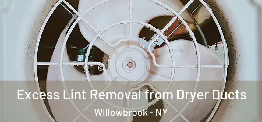 Excess Lint Removal from Dryer Ducts Willowbrook - NY