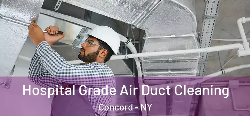 Hospital Grade Air Duct Cleaning Concord - NY