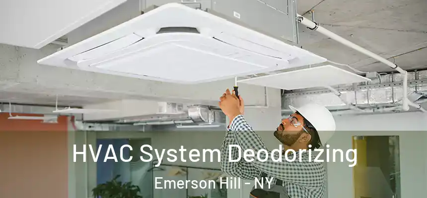 HVAC System Deodorizing Emerson Hill - NY