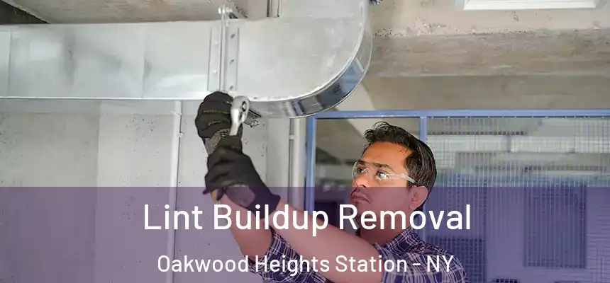 Lint Buildup Removal Oakwood Heights Station - NY