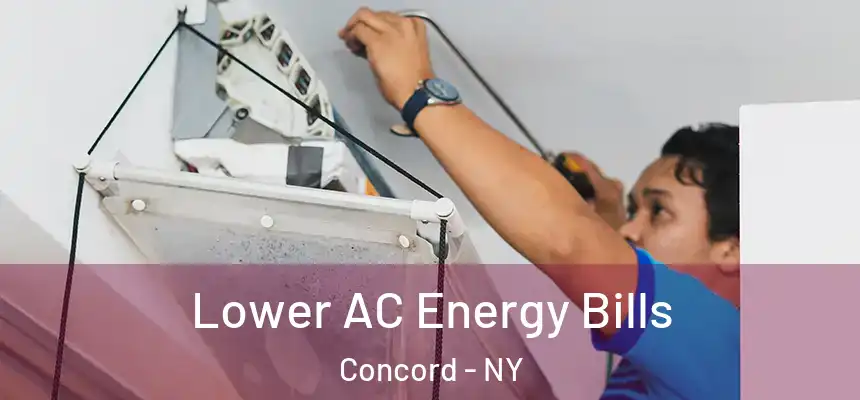 Lower AC Energy Bills Concord - NY