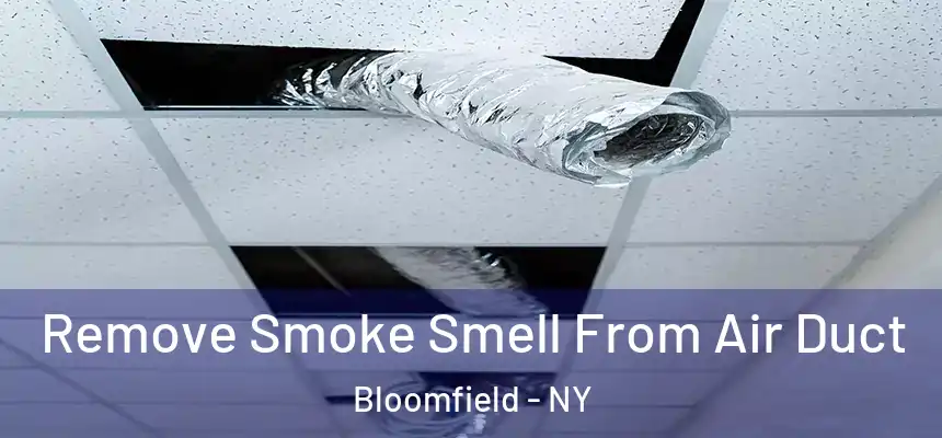 Remove Smoke Smell From Air Duct Bloomfield - NY