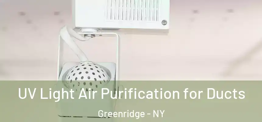 UV Light Air Purification for Ducts Greenridge - NY