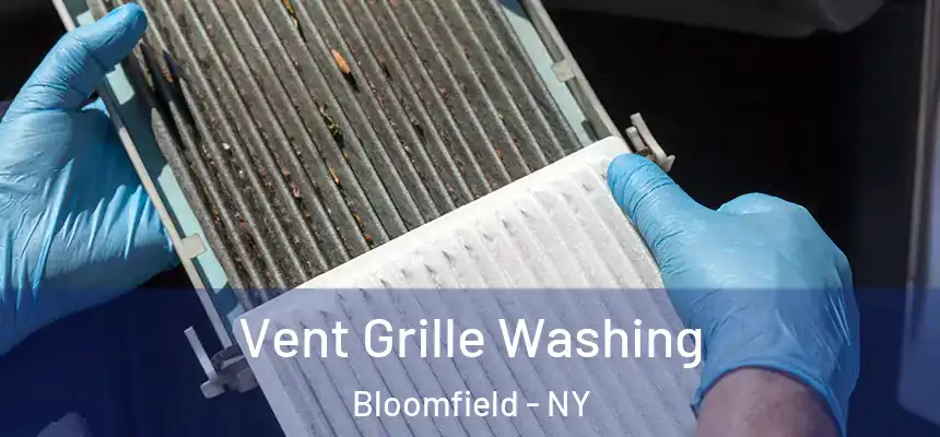 Vent Grille Washing Bloomfield - NY